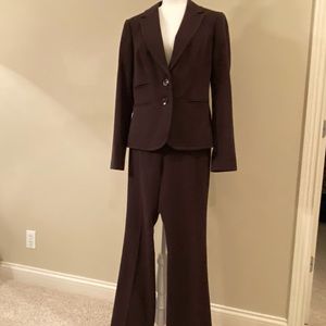 Brown Studio 400 suit from The Limited Size 8/10